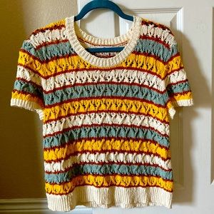 Madewell knitted sweater shirt